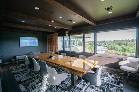 The hinterland board room at The Haven